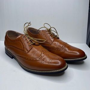 BRUNO MARC PRINCE WINGTIP OXFORD SHOE -SIZE 10.5